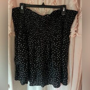 Gypsy & Jade Black Polka Dot skirt size 2X